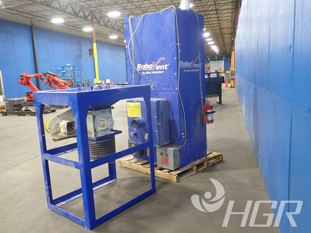Used Robovent Dust Collector HGR Industrial Surplus