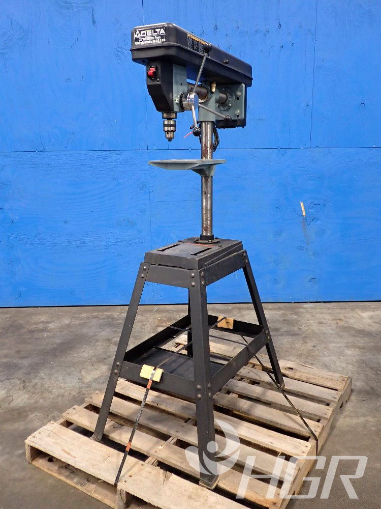 Used Delta Drill Press With Stand HGR Industrial Surplus
