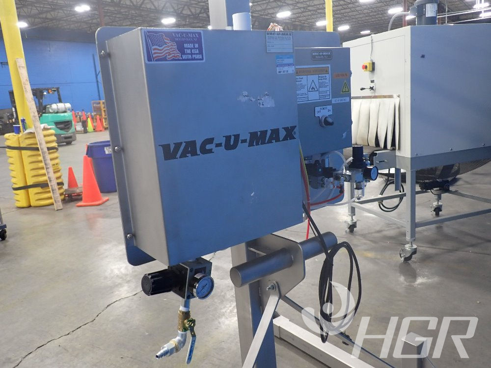 Used Vac U Max Transfer System Hgr Industrial Surplus