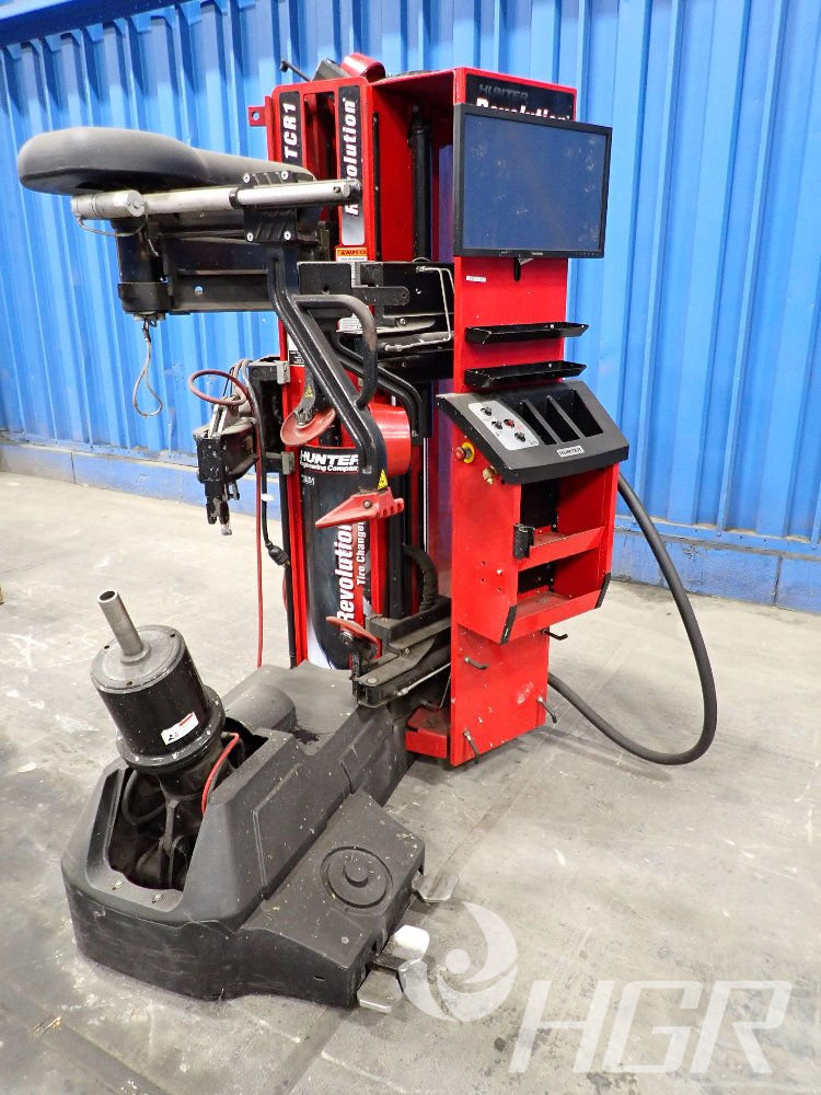 Used Hunter Revolution Tire Machine | HGR Industrial Surplus