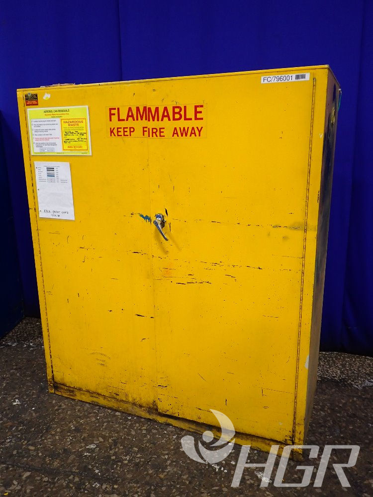 Used Flammable Storage HGR Industrial Surplus