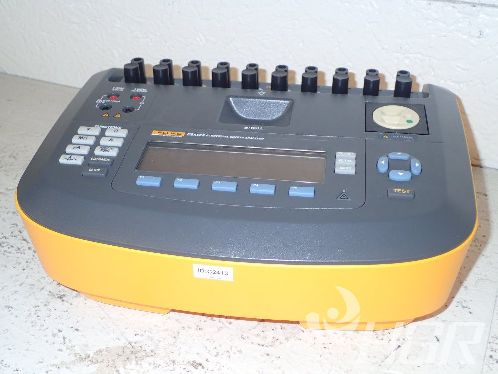 Used Fluke Electrical Safety Analyzer HGR Industrial Surplus