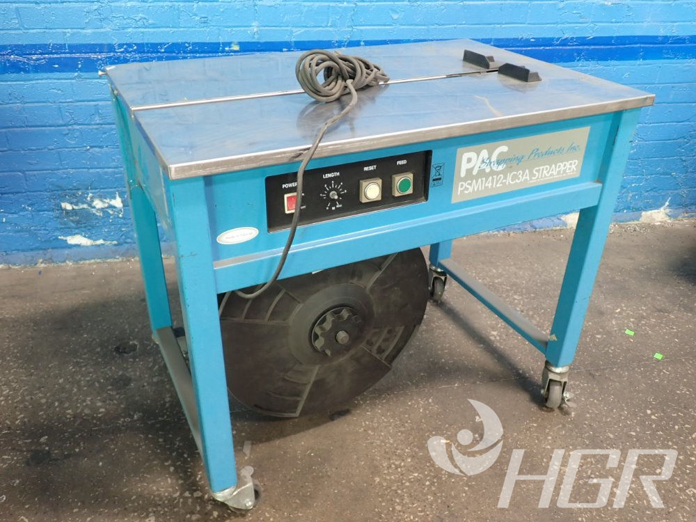 Used Pac Strapping Products Strapping Unit HGR Industrial Surplus