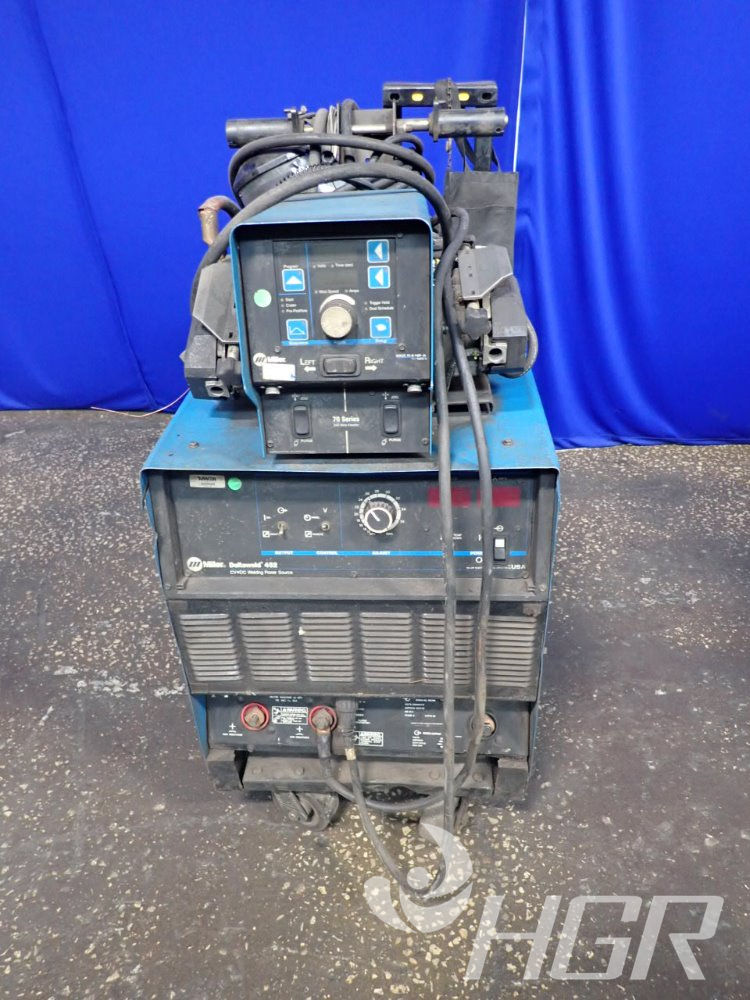Used Miller Miller Deltaweld 452 Welder HGR Industrial Surplus