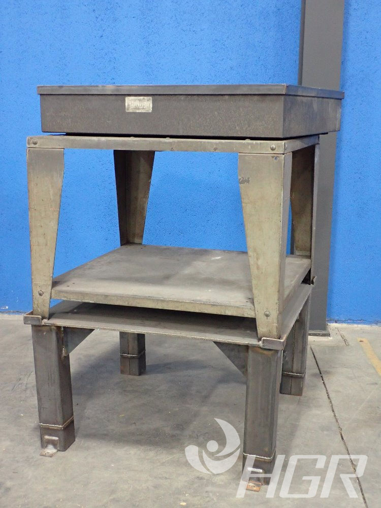 Used Trustone Granite Surface Plate HGR Industrial Surplus