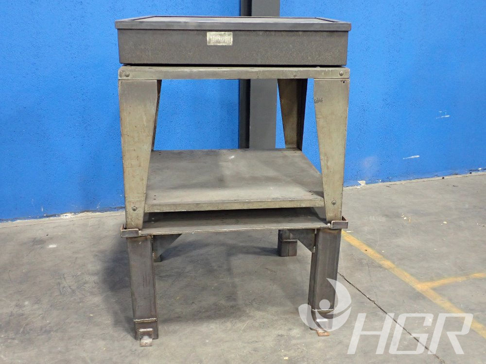 Used Trustone Granite Surface Plate HGR Industrial Surplus