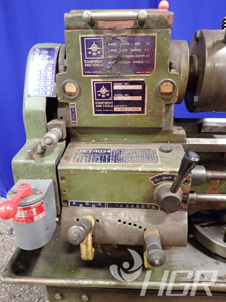 Used Jet Jet 1024p Lathe Hgr Industrial Surplus