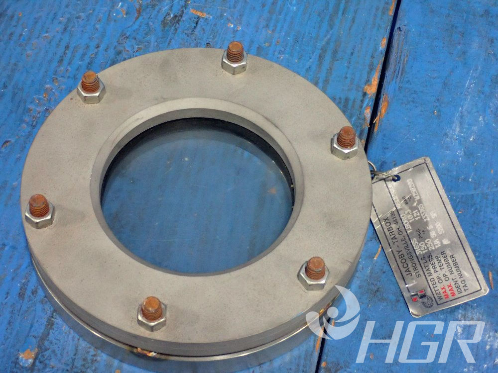 Used Jacobytarbox Sight Glass HGR Industrial Surplus