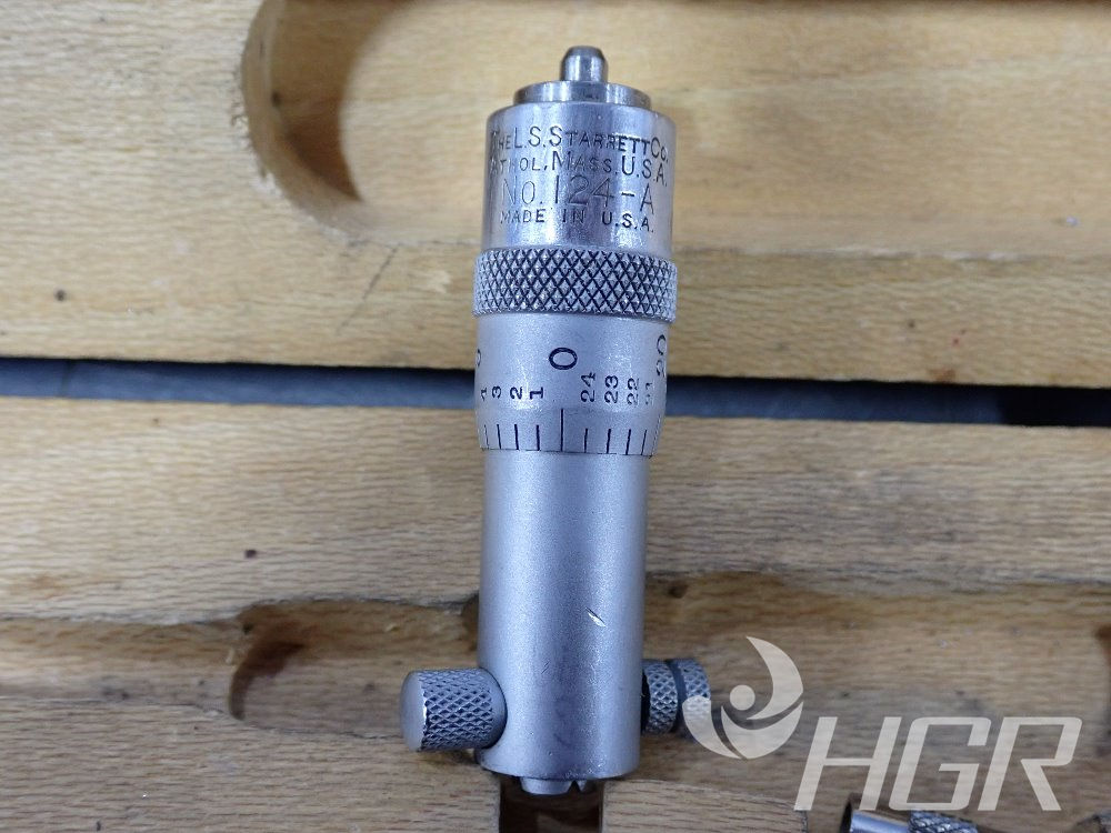 Used Starrett Inside Micrometer Set HGR Industrial Surplus