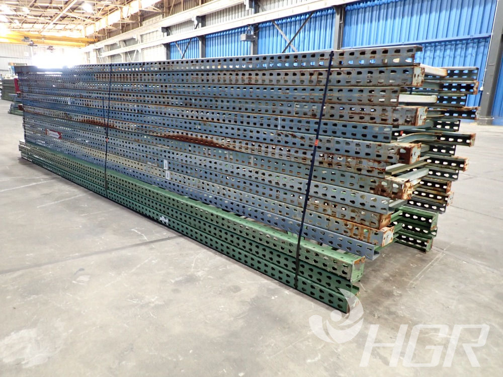 Used Pallet Racking Uprights HGR Industrial Surplus