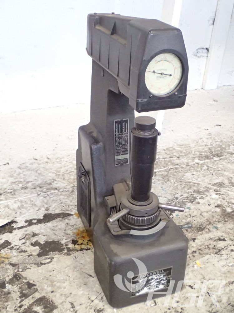 Used Rockwell / Wilson Hardness Tester HGR Industrial Surplus