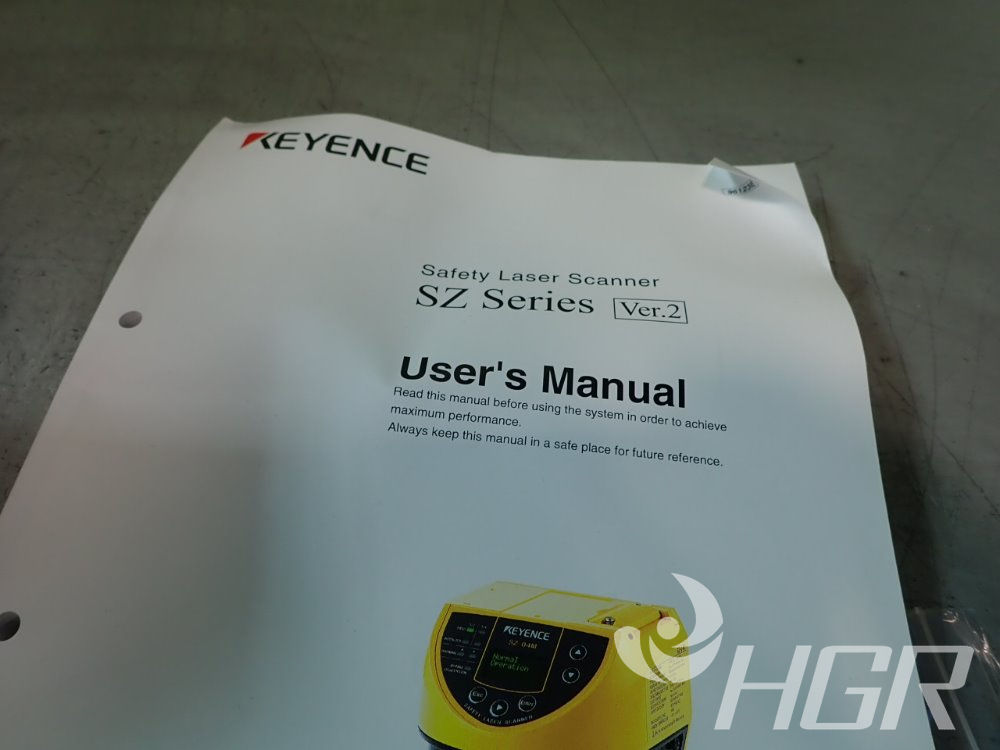 Used Keyence Keyence Sz-01s Safety Laser Scanner | HGR Industrial...