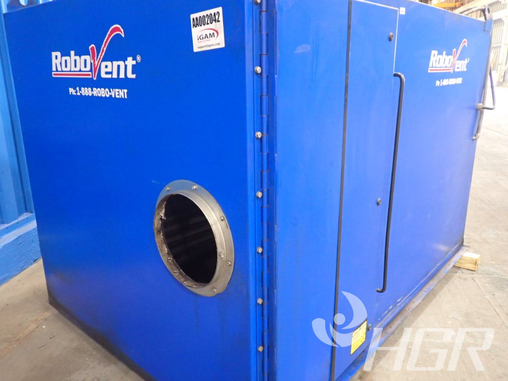 Used Robovent Robovent Dfs80008 Dust Collector HGR Industrial...