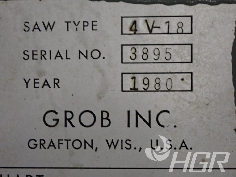 Grob Inc.  Band Saws and Cold Forming in Grafton, WI Since 1929