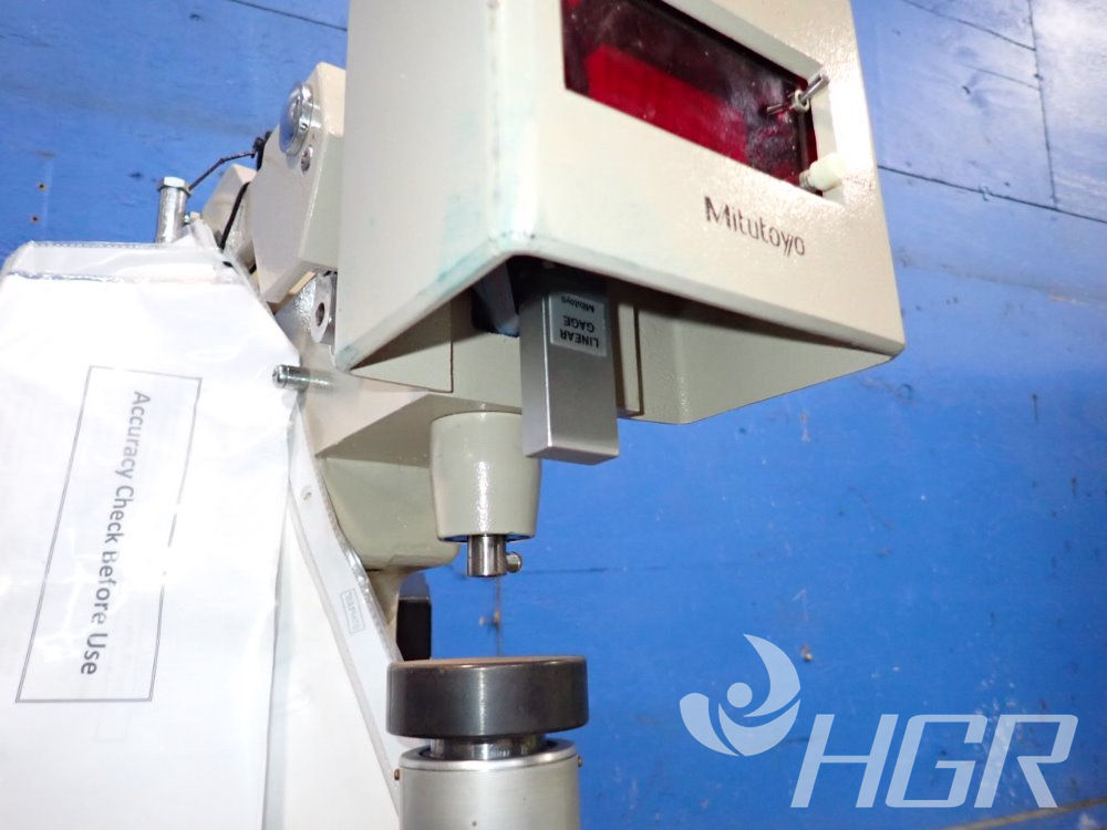 Used Mitutoyo Digital Hardness Tester HGR Industrial Surplus