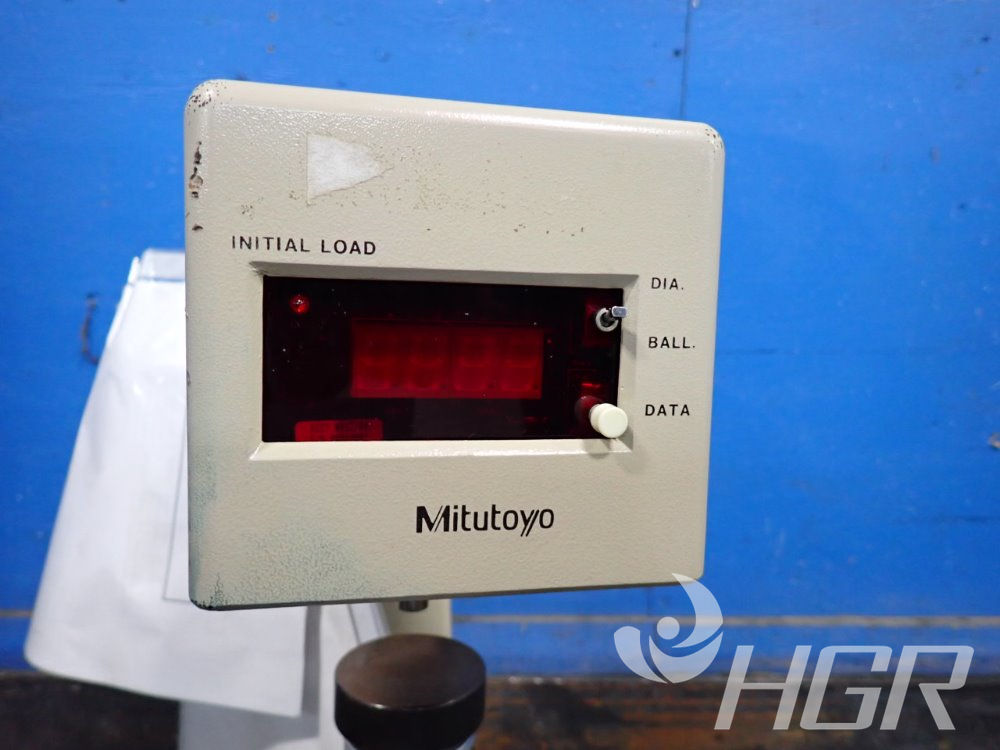 Used Mitutoyo Digital Hardness Tester HGR Industrial Surplus