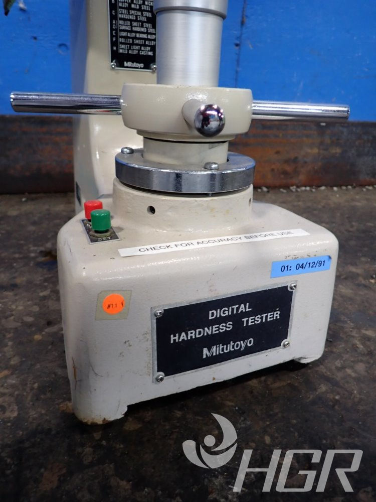 Used Mitutoyo Digital Hardness Tester HGR Industrial Surplus