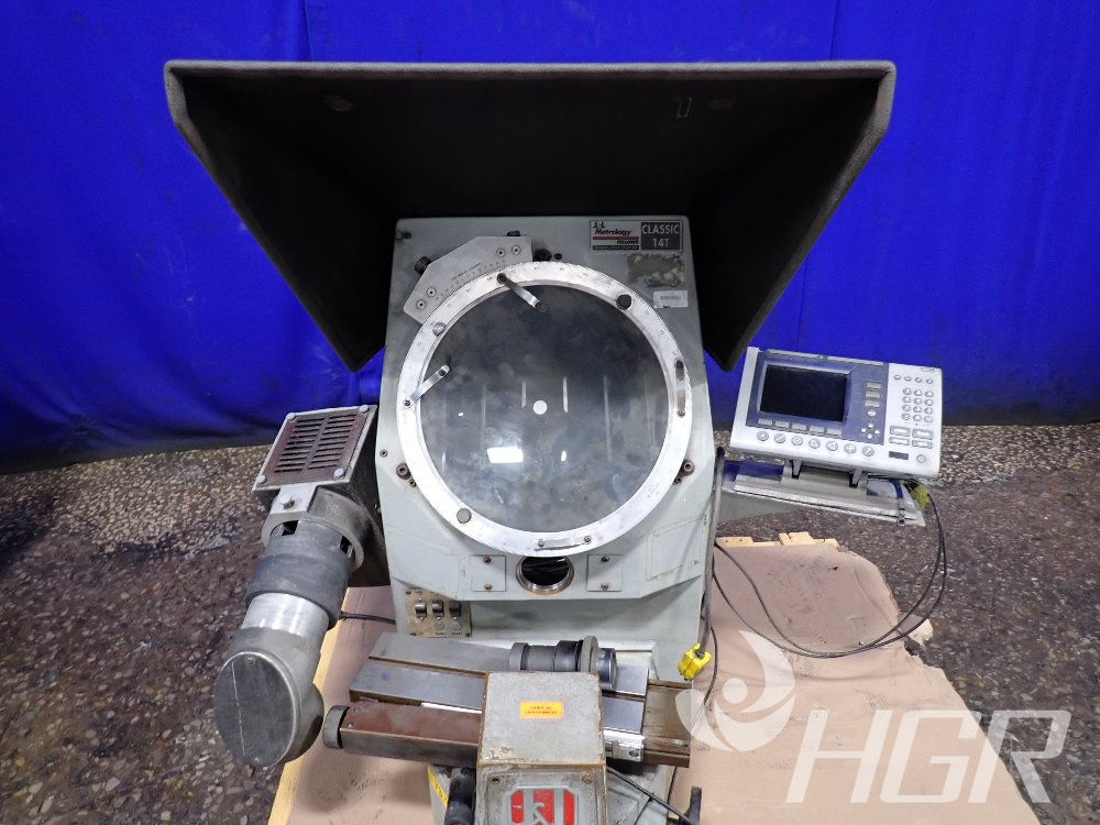 Used J&l Optical Comparator HGR Industrial Surplus