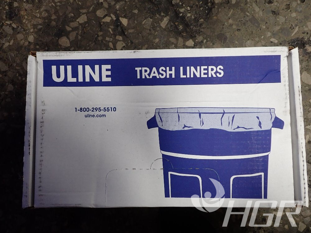 Blue Recycling Trash Liner - 20-30 Gallon S-15508 - Uline