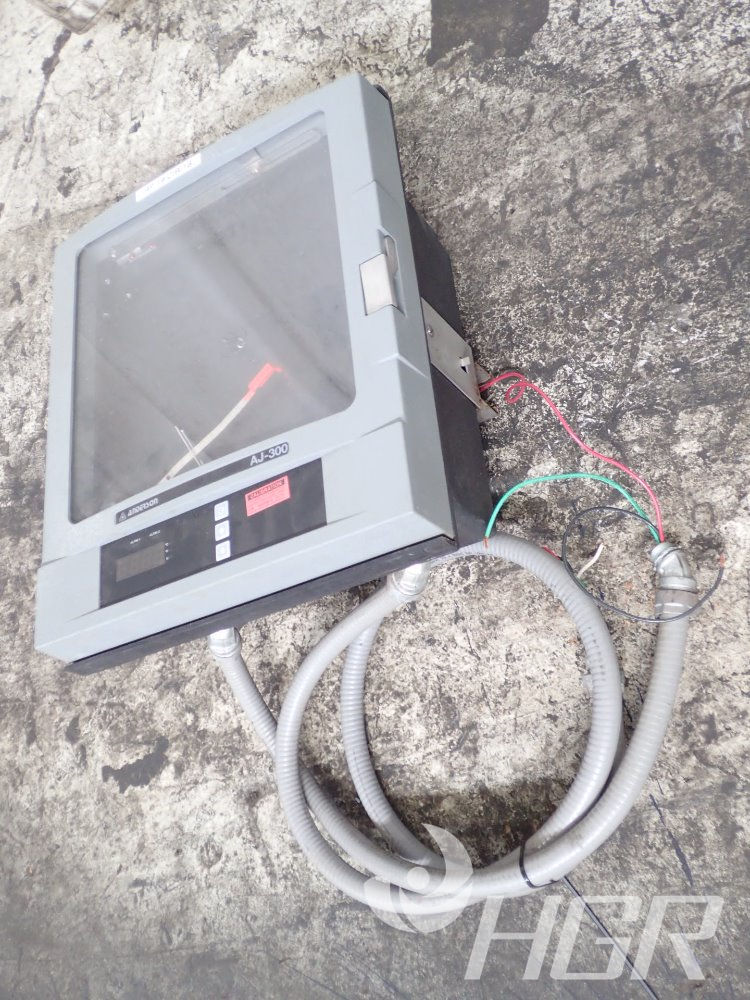 Used Anderson Chart Recorder HGR Industrial Surplus