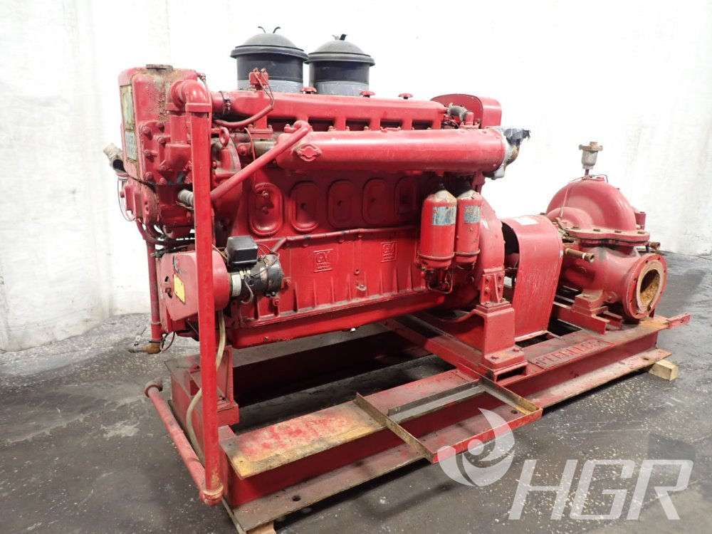 Used Peerless Pump Peerless Pump Pta-1sd-50 Diesel Fire Pump | HGR...