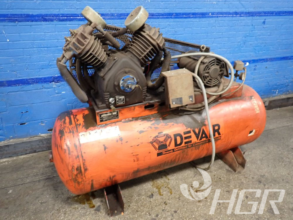 Used Devilbiss/devair Air Compressor HGR Industrial Surplus