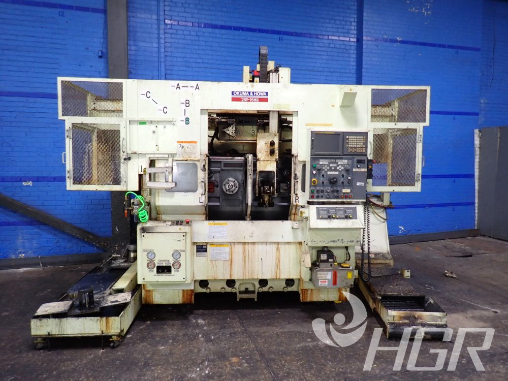 Used Okuma Okuma 2sp-15hg Dual Spindle CNC Lathe | HGR Industrial...