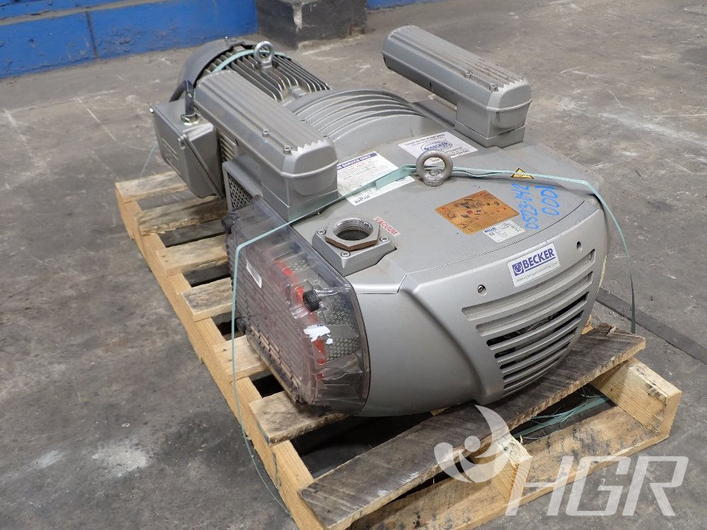 Used Becker Vacuum Pump HGR Industrial Surplus