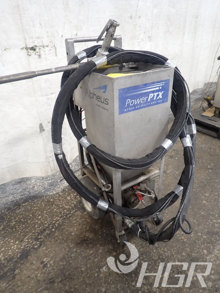 Surplus Alpheus SDI-5 Dry Ice Blast Cleaning Machine in Hooks, Texas,  United States (GovPlanet Item #10526101)