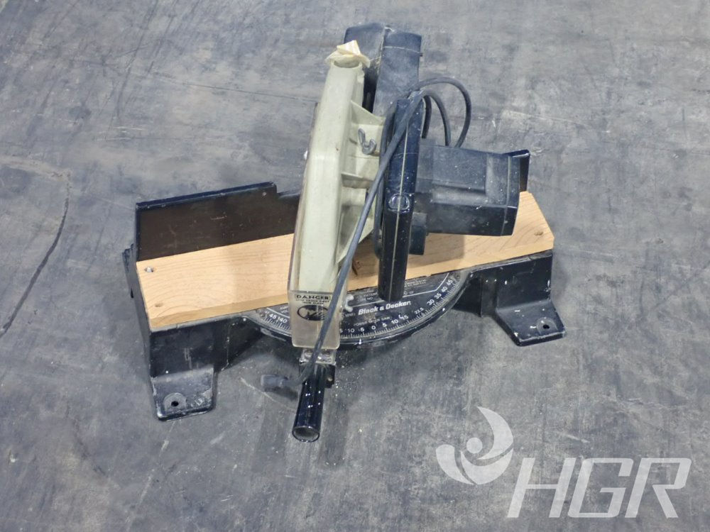 Used Black And Decker Power Miter Saw