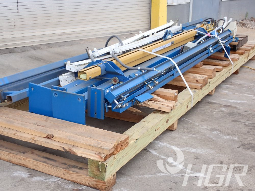 Used Gorbel Crane W/ 1/2 Ton Electric Hoist | HGR Industrial Surplus