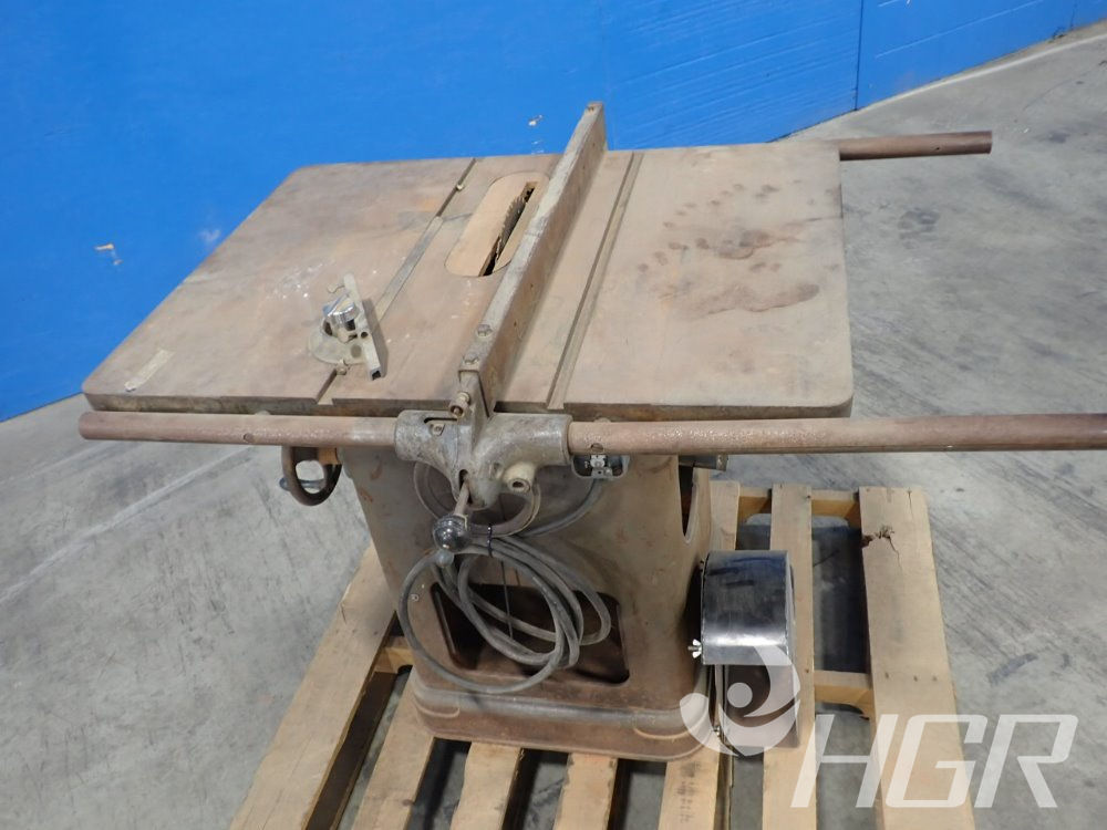 Used Table Saw HGR Industrial Surplus