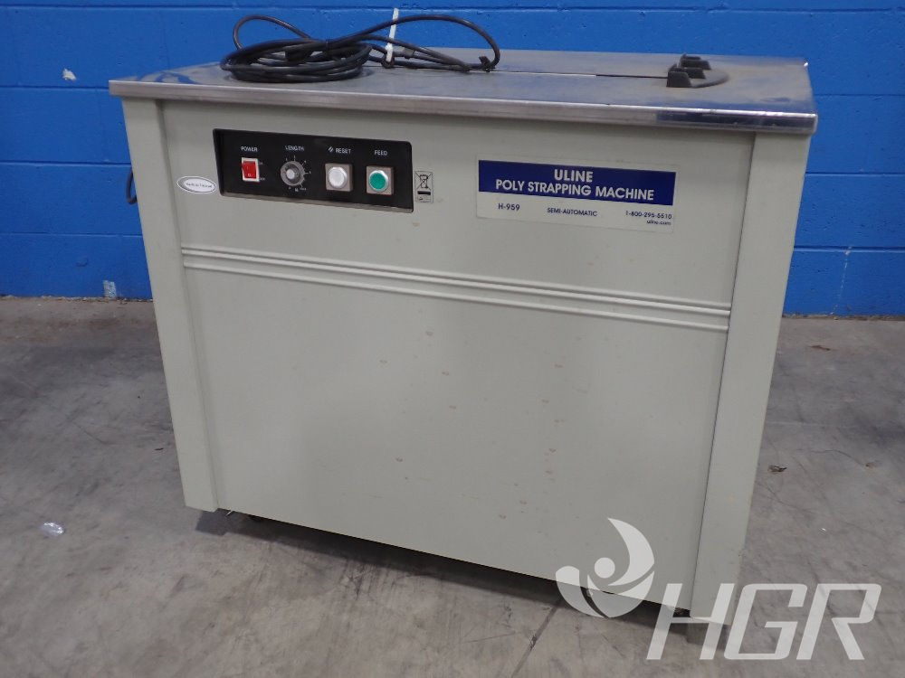 Used Uline Strapping Machine HGR Industrial Surplus
