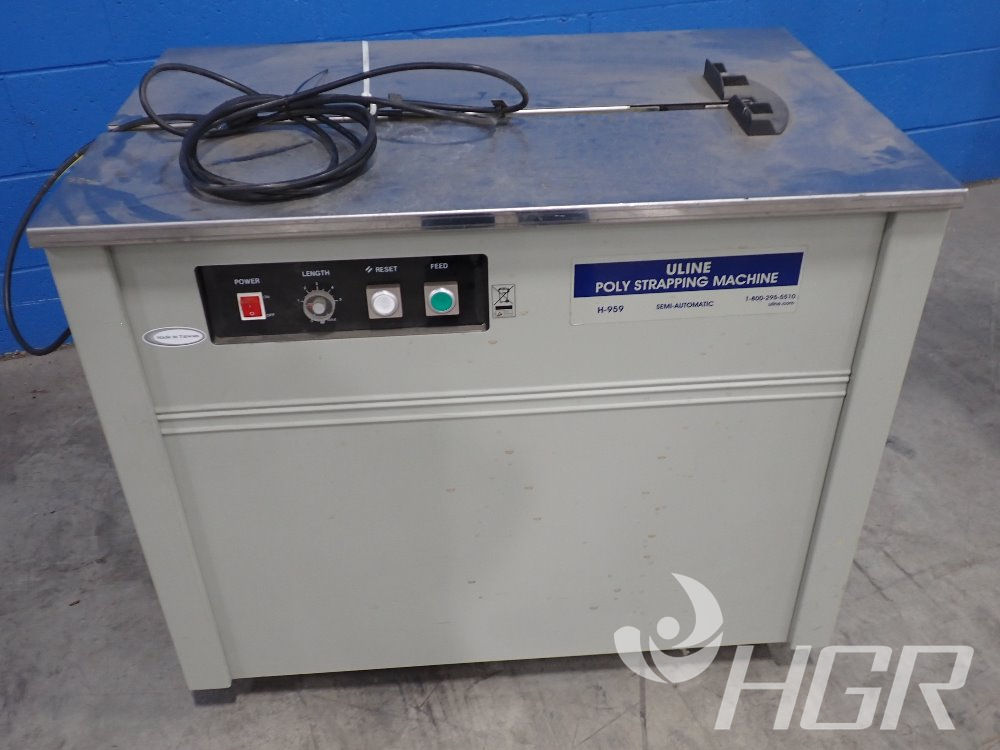 Used Uline Strapping Machine HGR Industrial Surplus