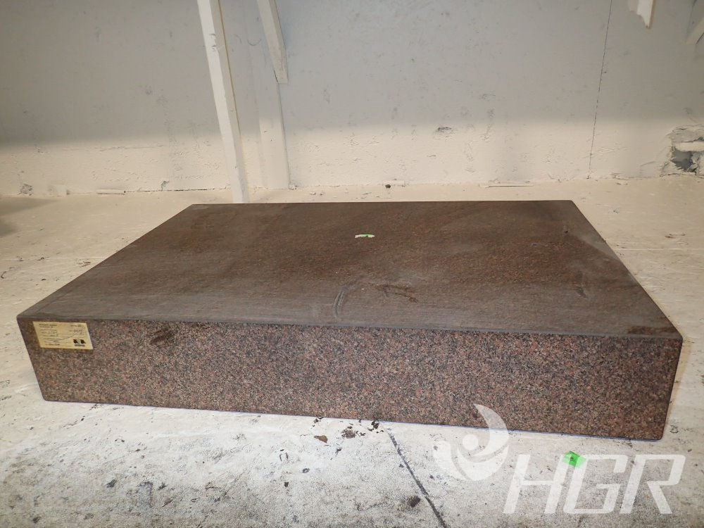 Used Trustone Corp. Granite Surface Plate HGR Industrial Surplus