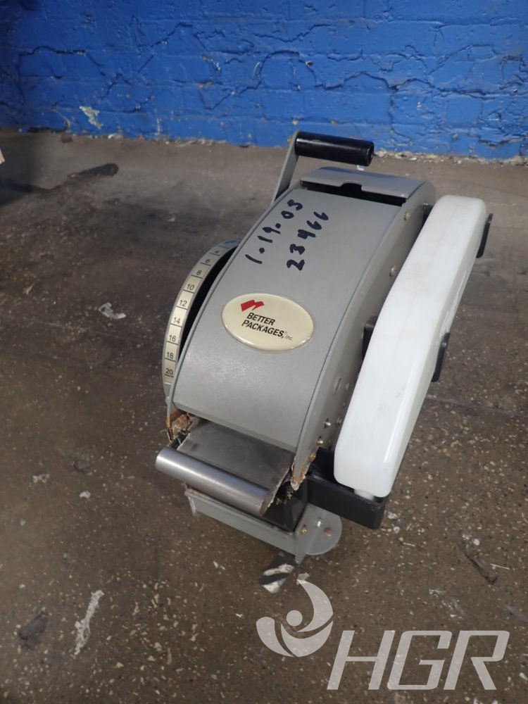 Used Better Packaging Tape Machine HGR Industrial Surplus