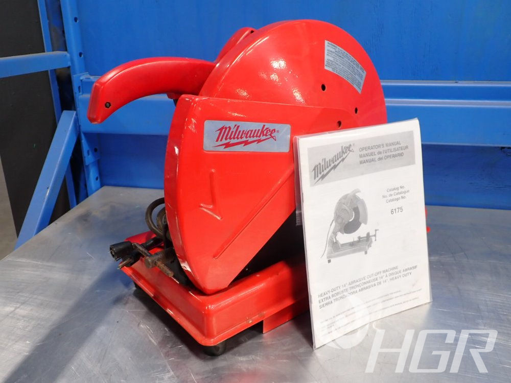 Used Milwaukee 14" Abrasive Cutoff Machine HGR Industrial Surplus
