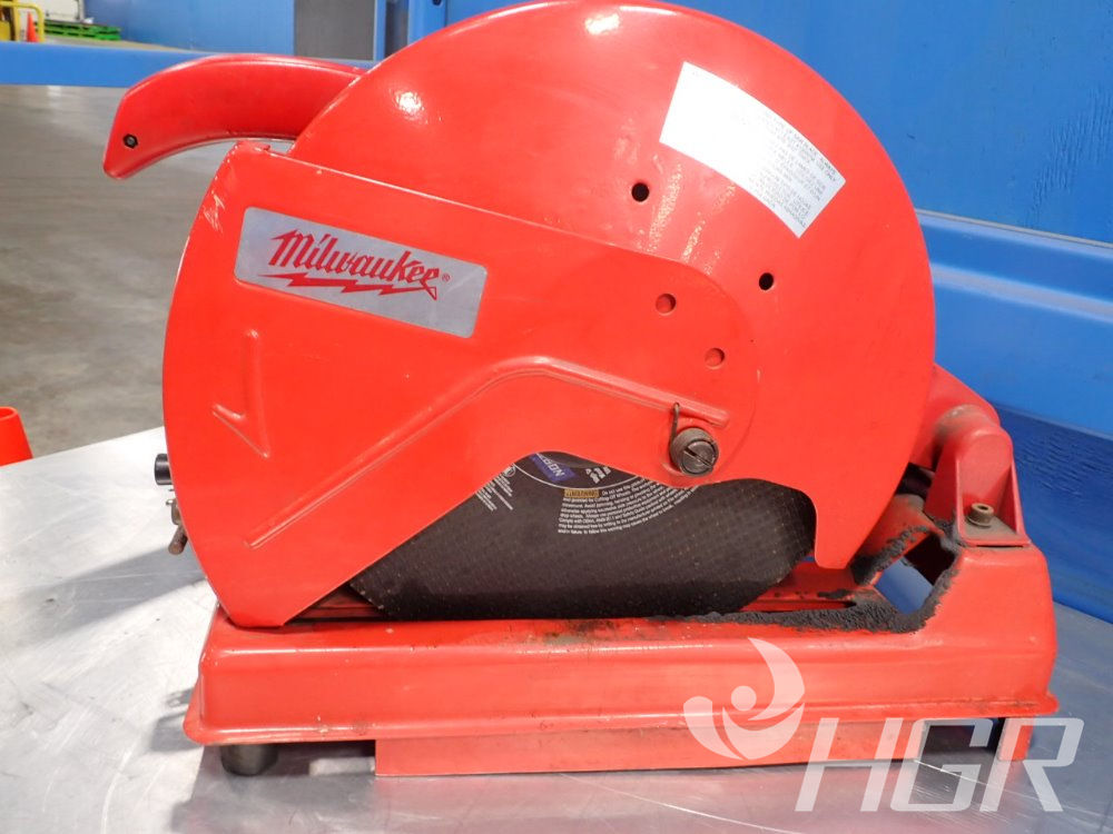 Used Milwaukee 14" Abrasive Cutoff Machine HGR Industrial Surplus