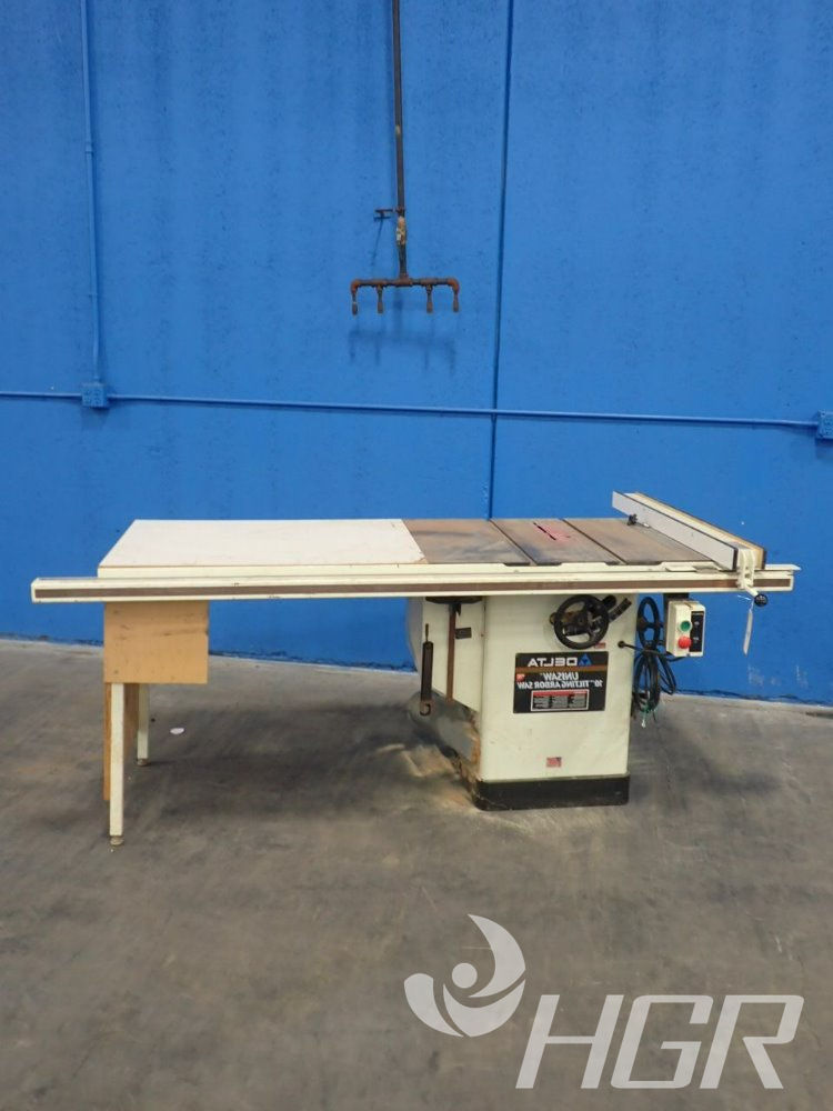 Used Delta Unisaw 10" Tilting Arbor Saw HGR Industrial Surplus