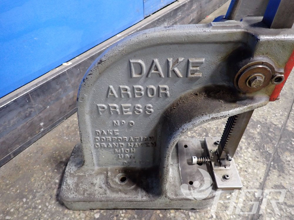 Used Dake Arbor Press HGR Industrial Surplus