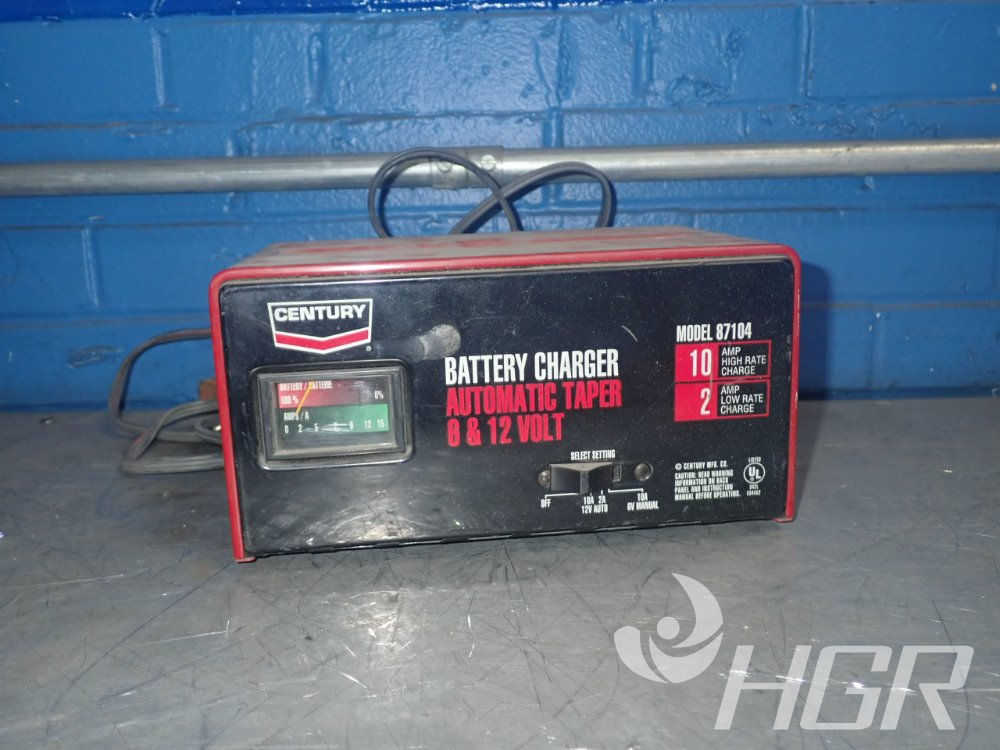 Used Century 6 And 12 Volt Battery Charger | HGR Industrial Surplus