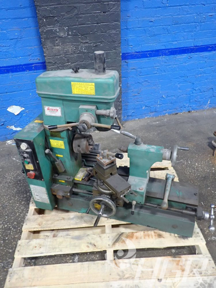 Used Grizzly Lathe/mill Combo HGR Industrial Surplus