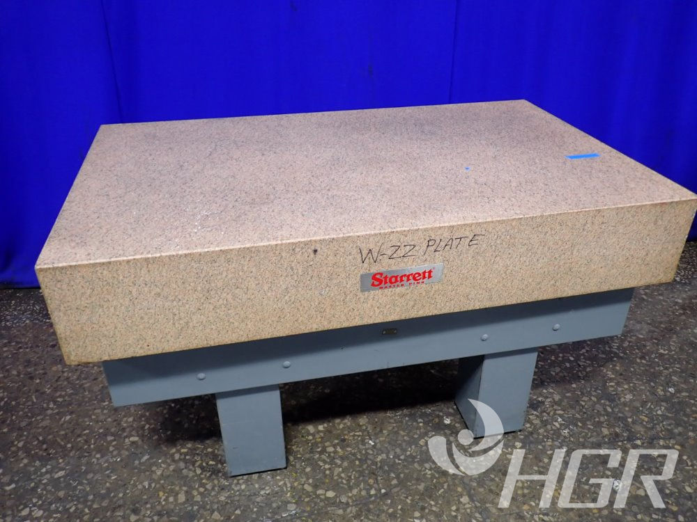 Used Starrett Starrett Granite Surface Plate HGR Industrial Surplus