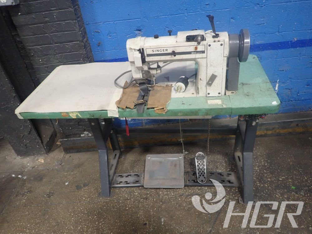 Used Singer Sewing Machine HGR Industrial Surplus