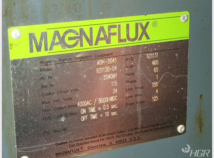 Magnaflux Magnetic Particle Inspection Machine