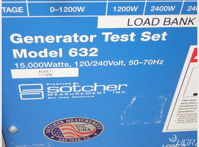 Sotcher Generator Test Set