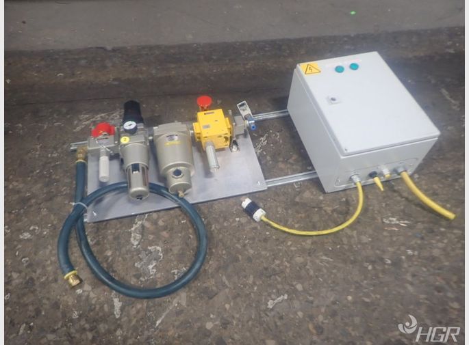 Smc Enclosure W Pneumatic Filter Fixture