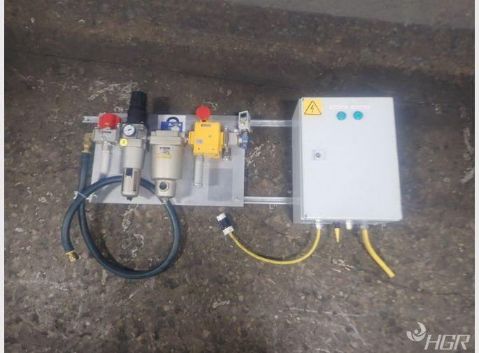 Smc Enclosure W Pneumatic Filter Fixture