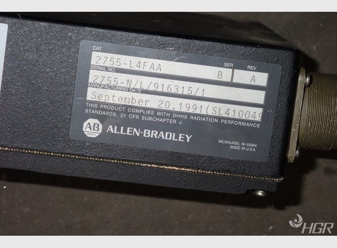 Allen Bradley Mount Laser Scanner