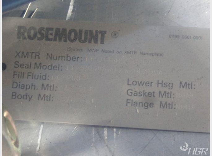 Rosemount Pressure Transmitter W Sensors